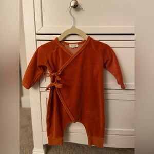 Angel Deal Velour Kimono Romper